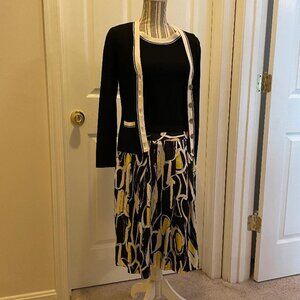 3pc Skirt, Shell & Cardigan size 6P